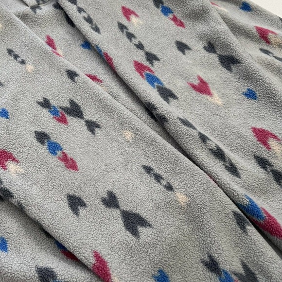 Patagonia Synchilla Snap T Fleece Pullover Wish Tails Gray Arrow Print 25455 XL - Picture 4 of 12